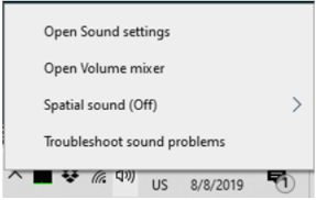Check your volume levels Step_1_1