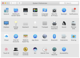 Launch System Preferences and open the Sound panel