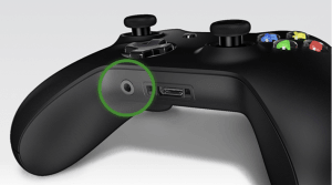 Plug in your Mic Monitoring-capable headphones into your Xbox controller