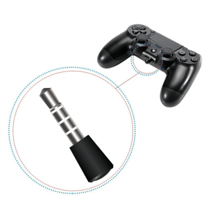 Insert the included microphone into your controller's 3.5mm port
