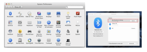 System Preferences> Bluetooth