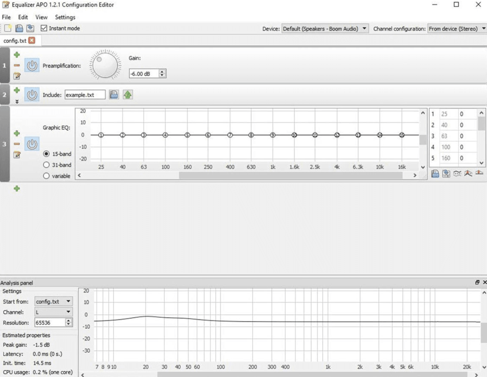 Equalizer APO