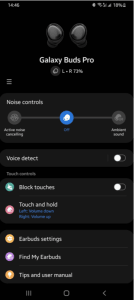 Head to the settings menu