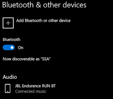 Bluetooth & other devices